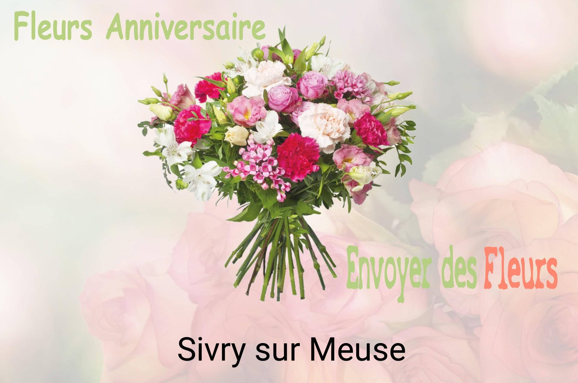 Bouquet de fleurs d’anniversaire livré à Sivry-sur-Meuse