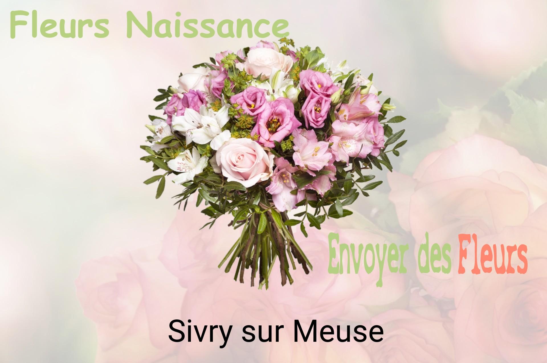 Bouquet de fleurs de naissance livré à Sivry-sur-Meuse